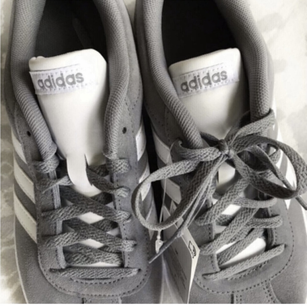 NWT Adidas Grey Sneakers - Picture 6 of 9
